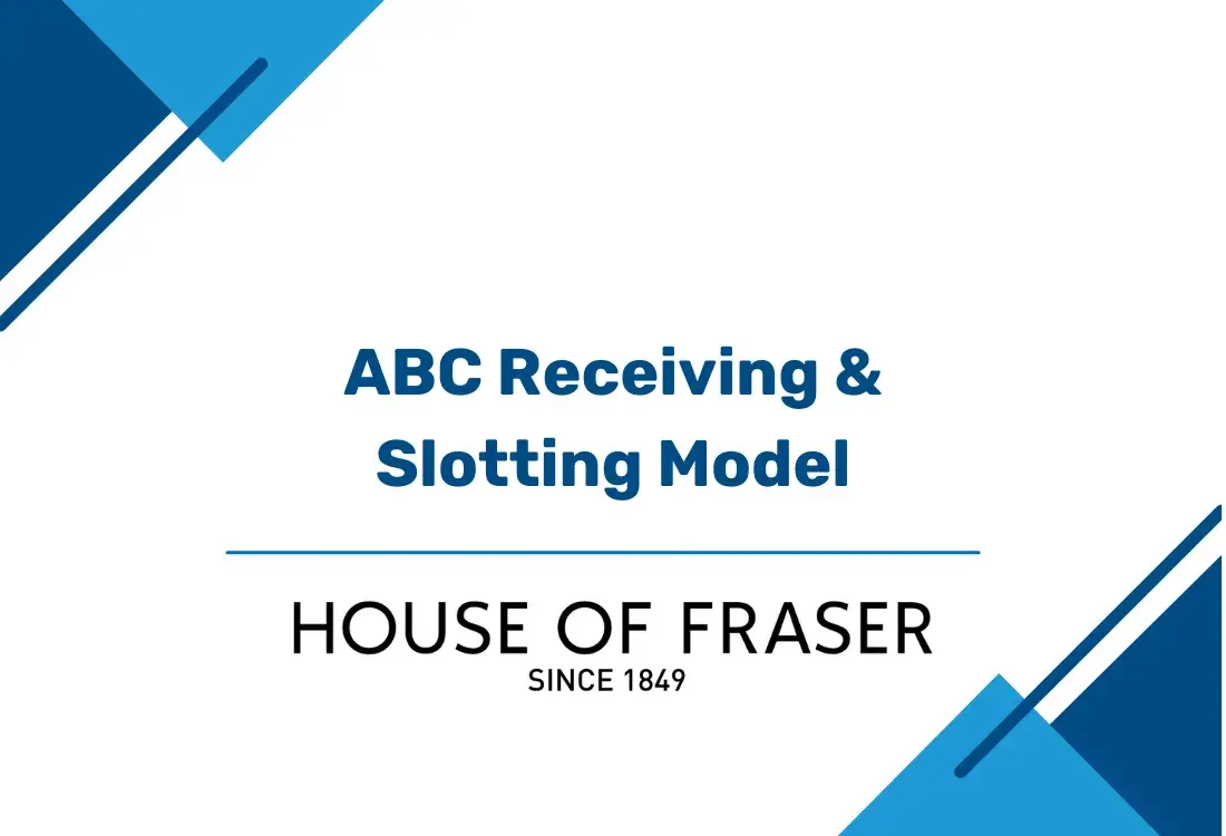 ABC Receiving & Slotting Model