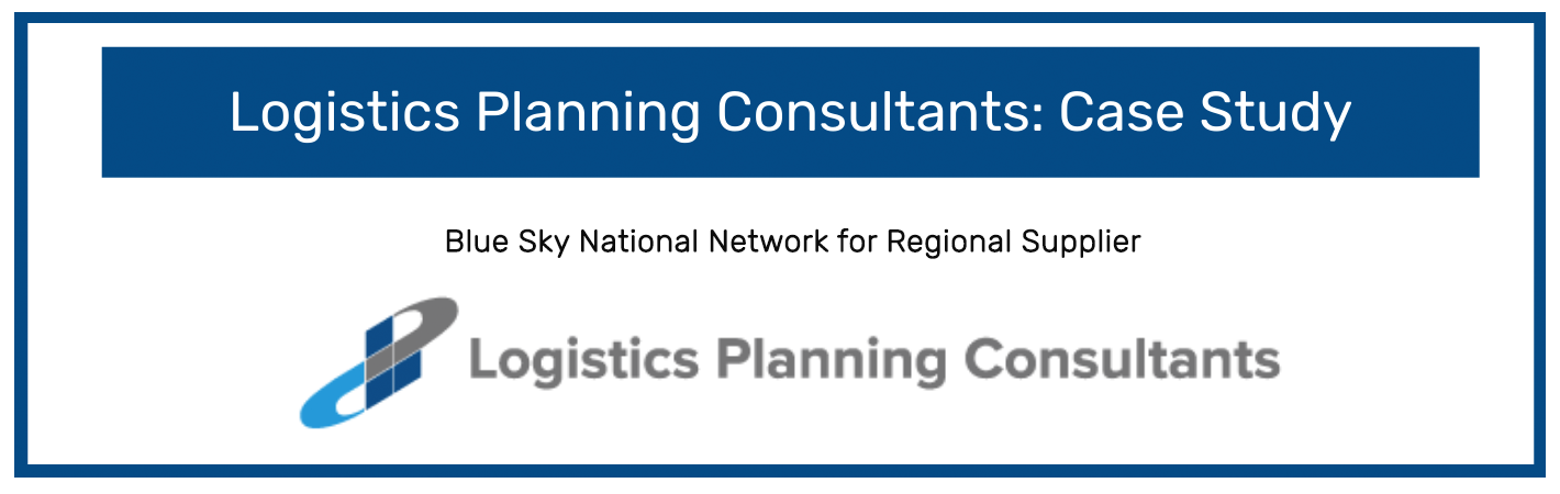 Blue Sky National Network for Regional Supplier